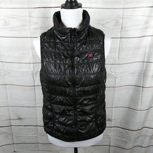 VTG Aeropostale A87 Channel Puffer Vest L